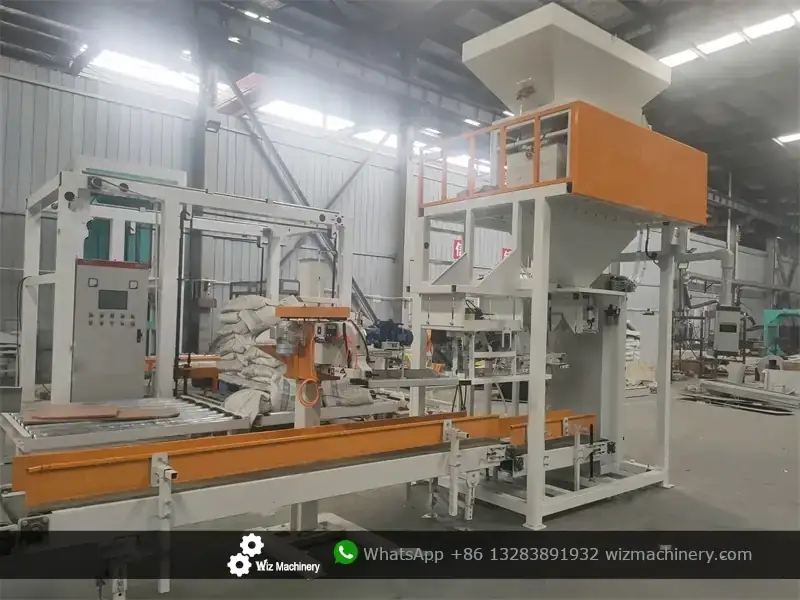 Fully Automated Filling machine side view