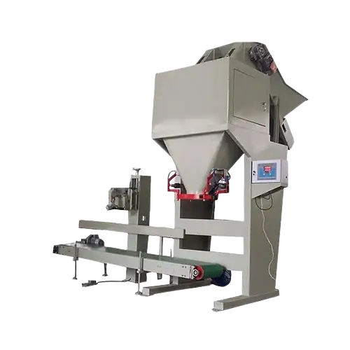 Charcol bagging machine right side view