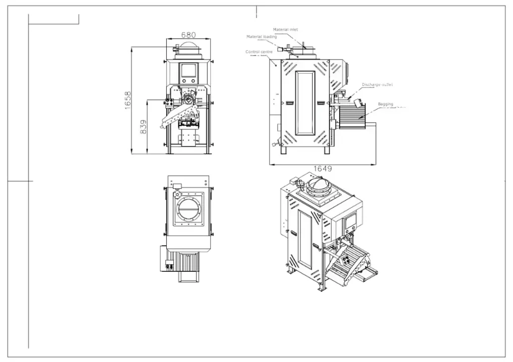 Valve bag diagram
