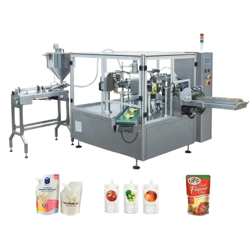 Paste_Liquid_Premade_Pouch_Packaging_Machine_Line 2