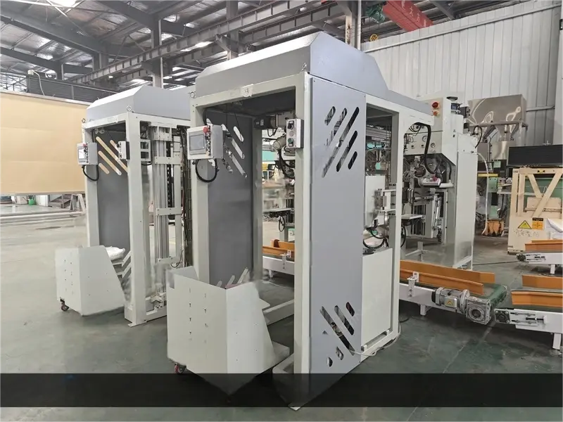 Automatic bag placer for packing machine 20