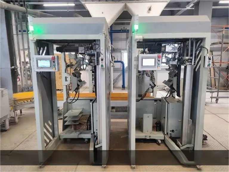 Automatic bag placer for packing machine 3