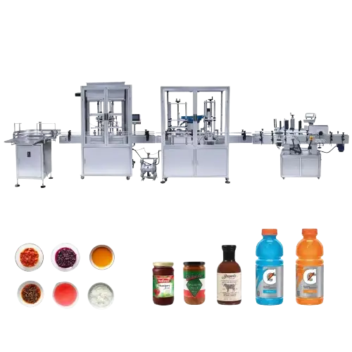 Automatic paste & Liquid filling and capping