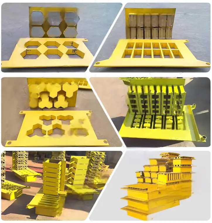 Block making machine - Mould display