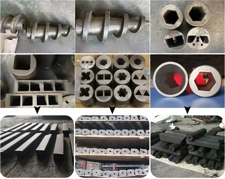 Charcoal maker results