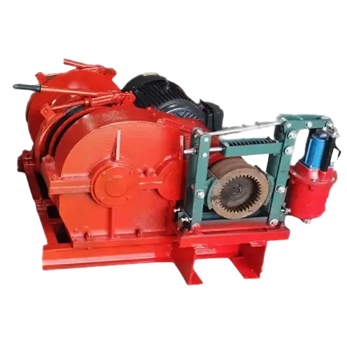 Electric Power Hydraulic Windlass Winch red