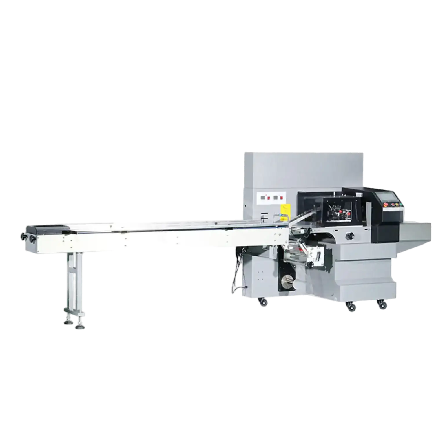 Flow Wrapping machine front view