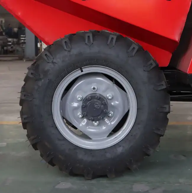 Front dumper - wheel