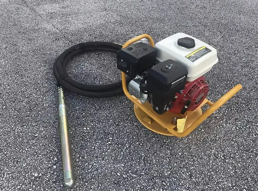 Gasoline Concrete Vibrator on the floor
