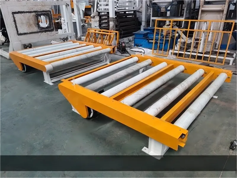 High level Palletiser -rollers