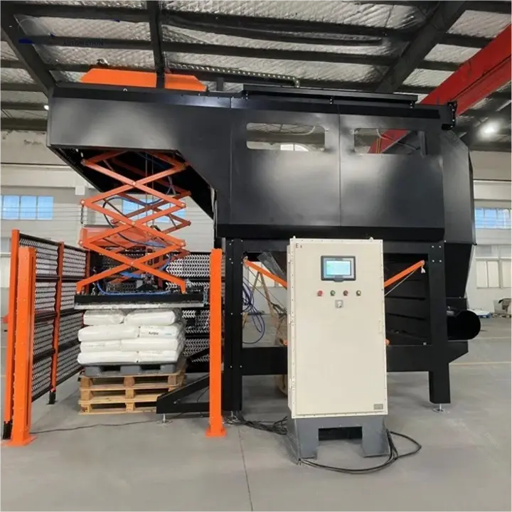 Layer by layer debagging machine front