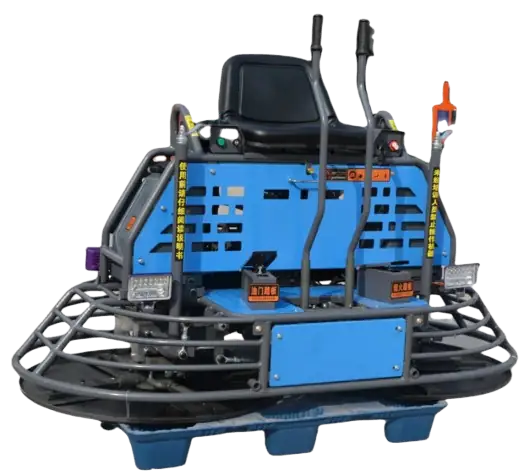 Ride on Concrete Trowel blue side