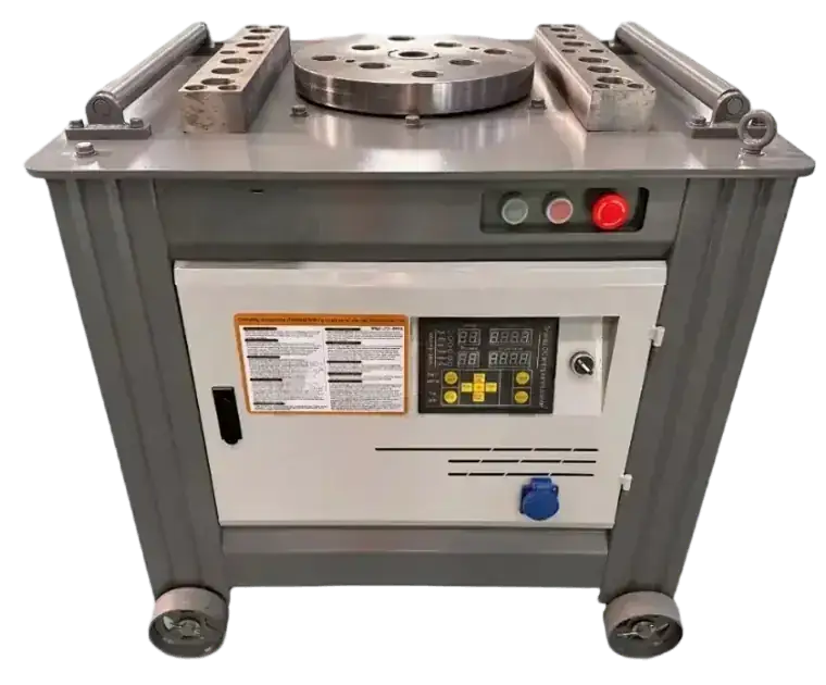 Steel bar bending machine removed background