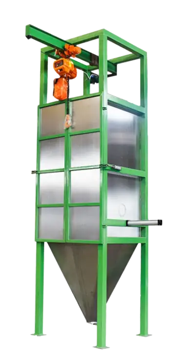 Flat Bottom Jumbo Bag Unloader