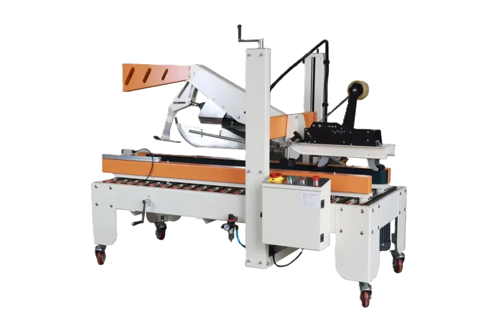 Carton Box making Machine with switches
