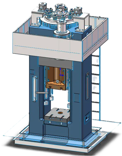 Electric Screw Press -drawing
