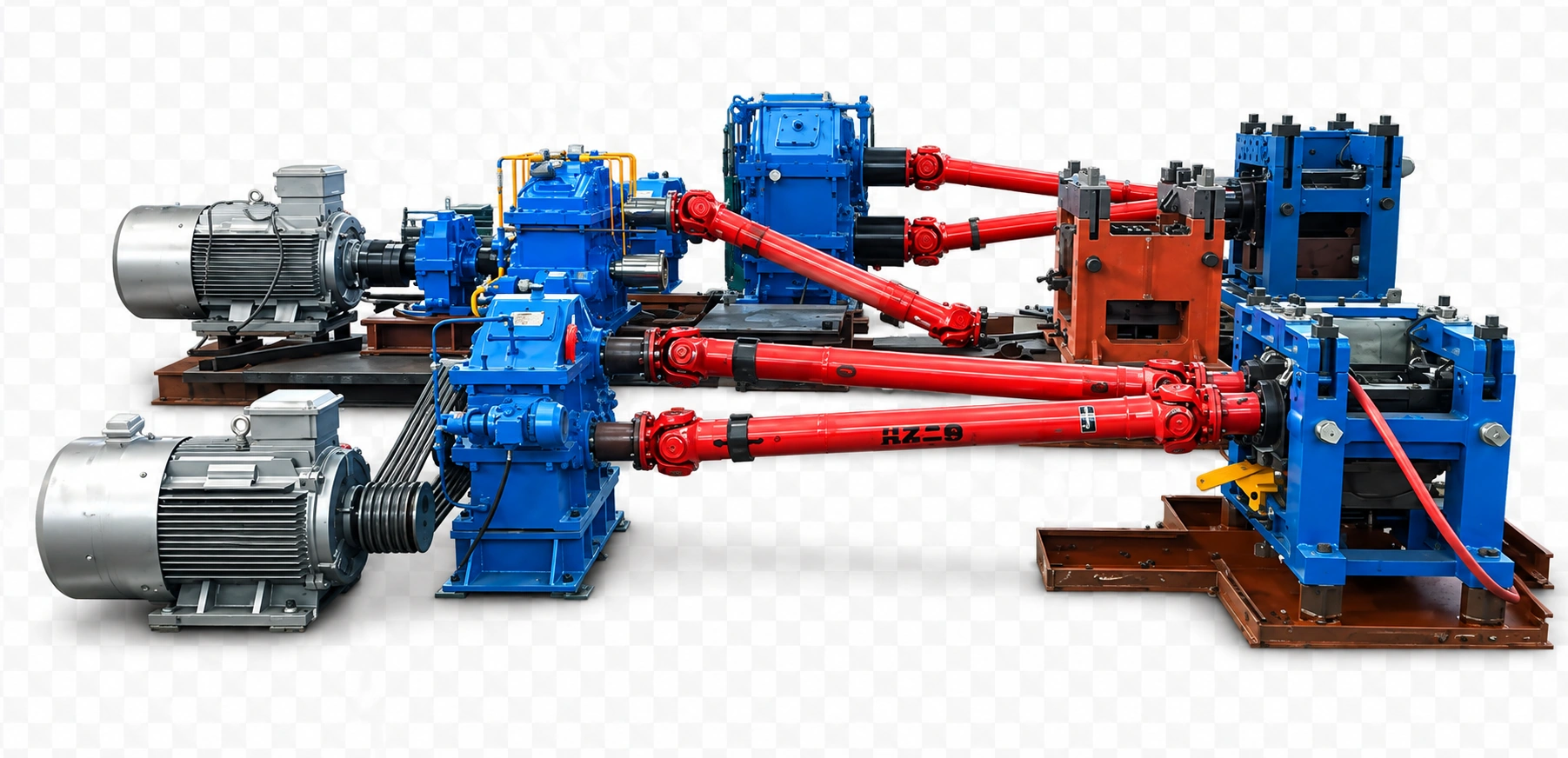 Skew rolling machine for grinding balls