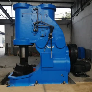 Blue Pneumatic Forging Hammer
